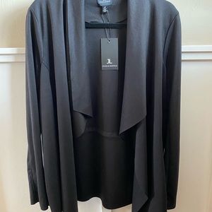 Comfortable Jules & Leopold lightweight woman’s  black blazer/jacket NWT size L